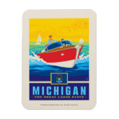 State Pride | Michigan Magneet (Verticaal)
