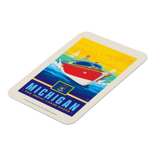 State Pride | Michigan Magneet (Linkerzijde)