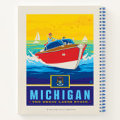 State Pride | Michigan Notitieboek (Achterkant)