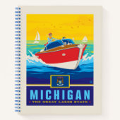 State Pride | Michigan Notitieboek (Voorkant)