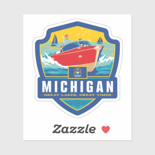 State Pride | Michigan Sticker (Vel)