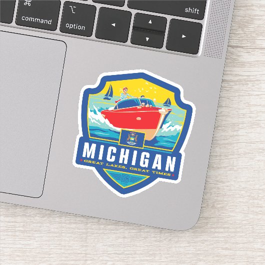 State Pride | Michigan Sticker (Detail)
