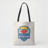 State Pride | Michigan Tote Bag (Voorkant)