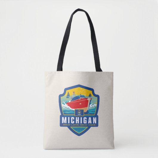 State Pride | Michigan Tote Bag (Voorkant)