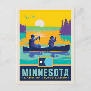 State Pride Minnesota Briefkaart