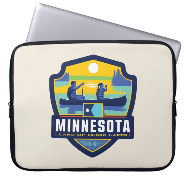 State Pride | Minnesota Laptop Sleeve (Voorkant)