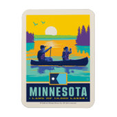 State Pride | Minnesota Magneet (Verticaal)