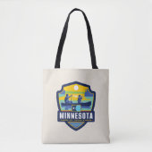 State Pride | Minnesota Tote Bag (Voorkant)
