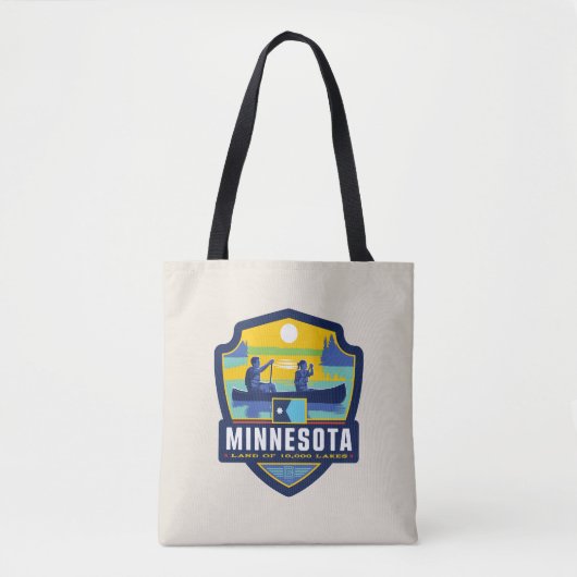 State Pride | Minnesota Tote Bag (Voorkant)