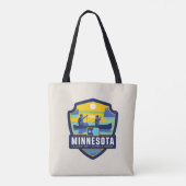 State Pride | Minnesota Tote Bag (Achterkant)