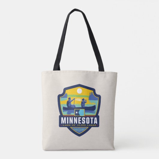 State Pride | Minnesota Tote Bag (Achterkant)