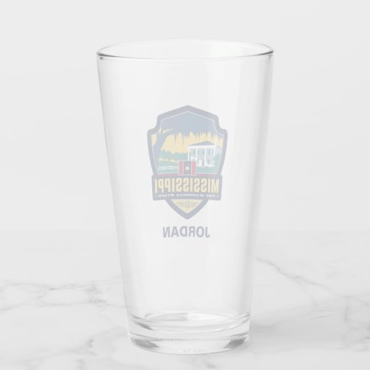 State Pride | Mississippi Glas (Achterkant)