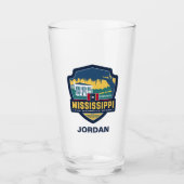 State Pride | Mississippi Glas (Voorkant)