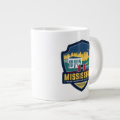 State Pride | Mississippi Grote Koffiekop (Voorkant rechts)