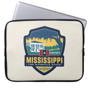 State Pride   Mississippi Laptop Sleeve