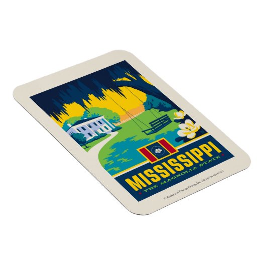 State Pride | Mississippi Magneet (Rechterzijde)