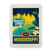 State Pride | Mississippi Magneet (Verticaal)