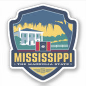 State Pride | Mississippi Sticker (Voorkant)