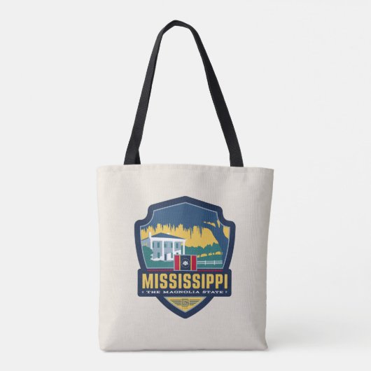 State Pride | Mississippi Tote Bag (Achterkant)