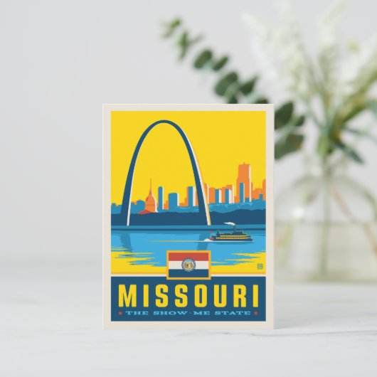 State Pride | Missouri Briefkaart (Staand voorkant)