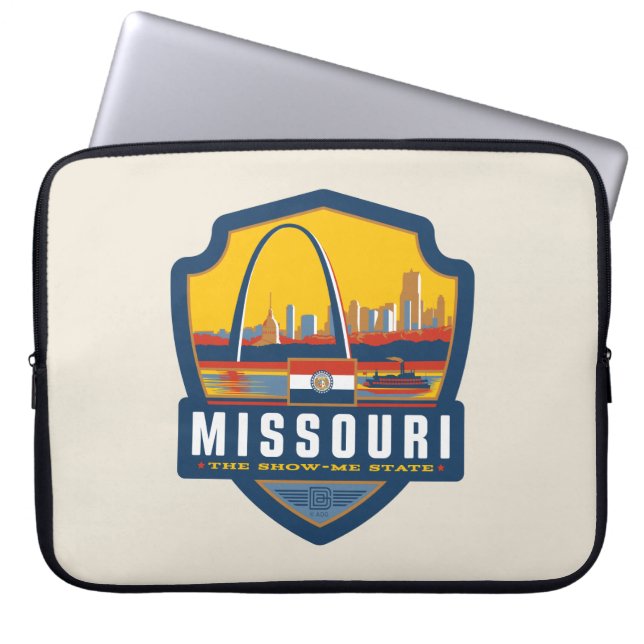 State Pride | Missouri Laptop Sleeve (Voorkant)