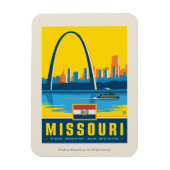 State Pride | Missouri Magneet (Verticaal)