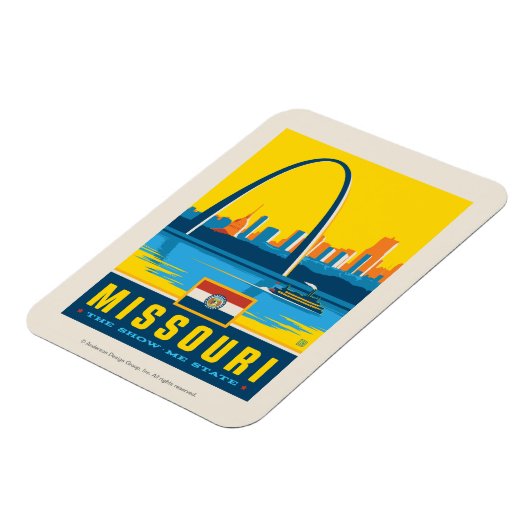 State Pride | Missouri Magneet (Linkerzijde)