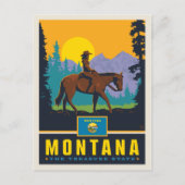 State Pride | Montana Briefkaart (Voorkant)