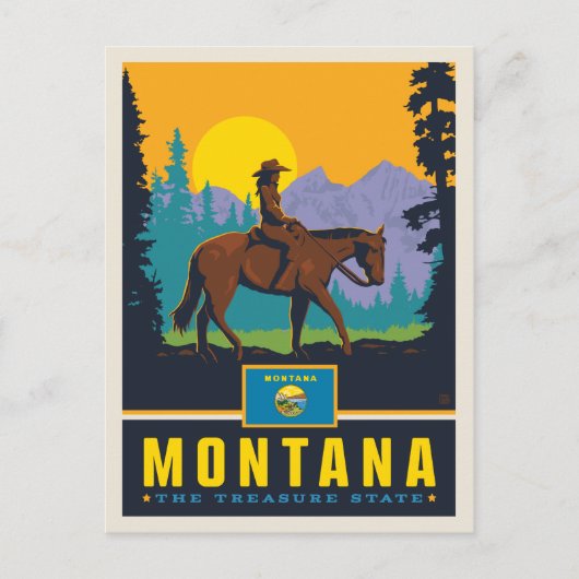 State Pride | Montana Briefkaart (Voorkant)