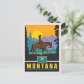 State Pride | Montana Briefkaart (Staand voorkant)