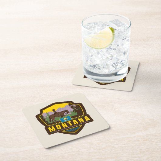 State Pride | Montana Kartonnen Onderzetters (Insitu)