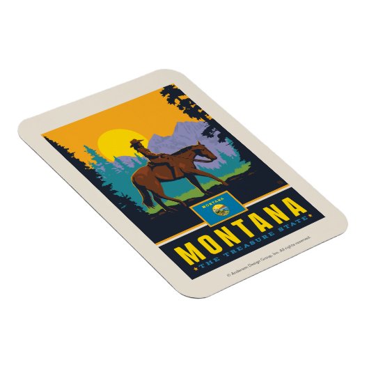 State Pride | Montana Magneet (Rechterzijde)