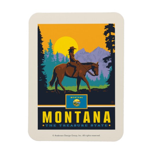 State Pride | Montana Magneet (Verticaal)