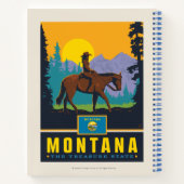 State Pride | Montana Notitieboek (Achterkant)