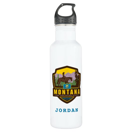State Pride | Montana Roestless Waterfles (Voorkant)