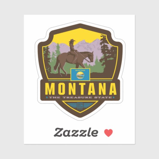 State Pride | Montana Sticker (Vel)