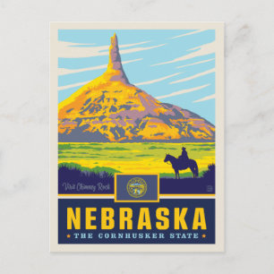 State Pride Nebraska Briefkaart