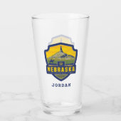 State Pride | Nebraska Glas (Achterkant)