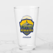 State Pride | Nebraska Glas (Voorkant)