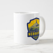 State Pride | Nebraska Grote Koffiekop (Voorkant rechts)