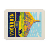 State Pride | Nebraska Magneet (Horizontaal)