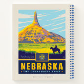 State Pride | Nebraska Notitieboek (Achterkant)