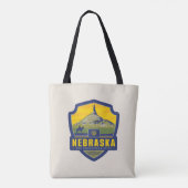 State Pride | Nebraska Tote Bag (Achterkant)