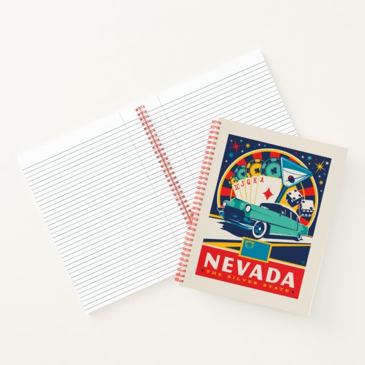 State Pride | Nevada Notitieboek (Binnen)