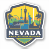 State Pride | Nevada Sticker (Voorkant)