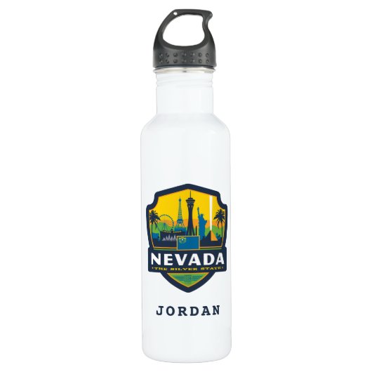 State Pride | Nevada Waterfles (Voorkant)