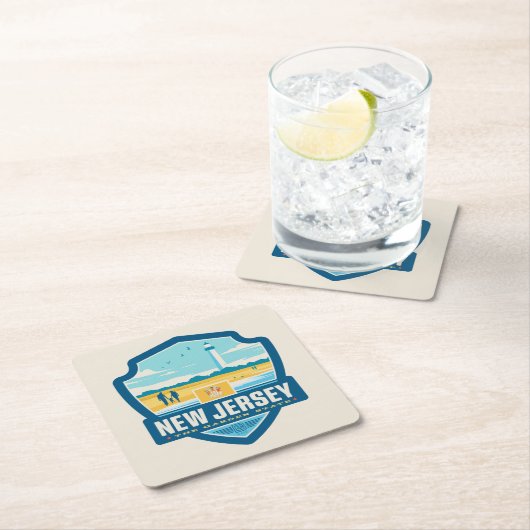 State Pride | New Jersey Kartonnen Onderzetters (Insitu)