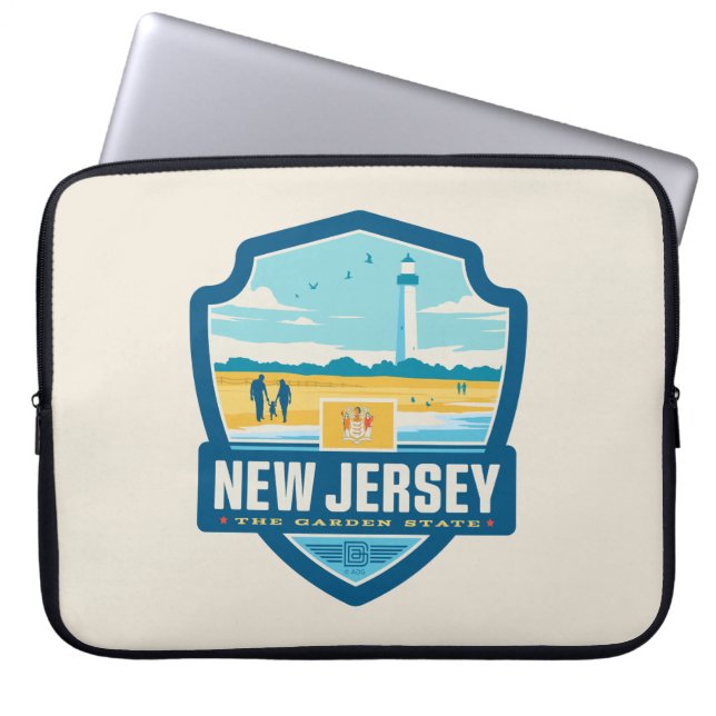 State Pride | New Jersey Laptop Sleeve (Voorkant)
