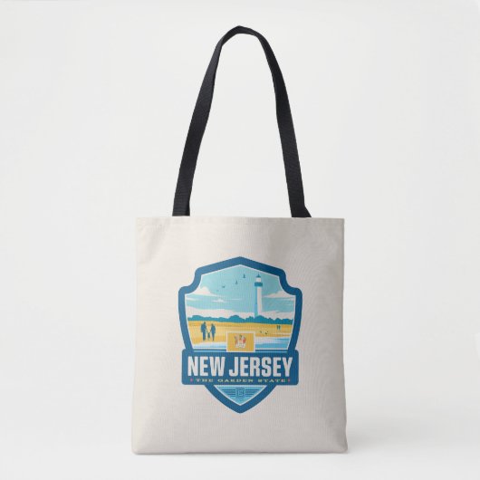 State Pride | New Jersey Tote Bag (Voorkant)
