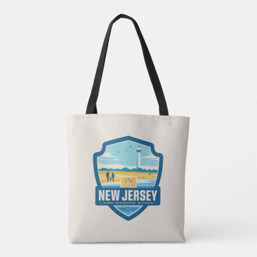 State Pride | New Jersey Tote Bag (Achterkant)